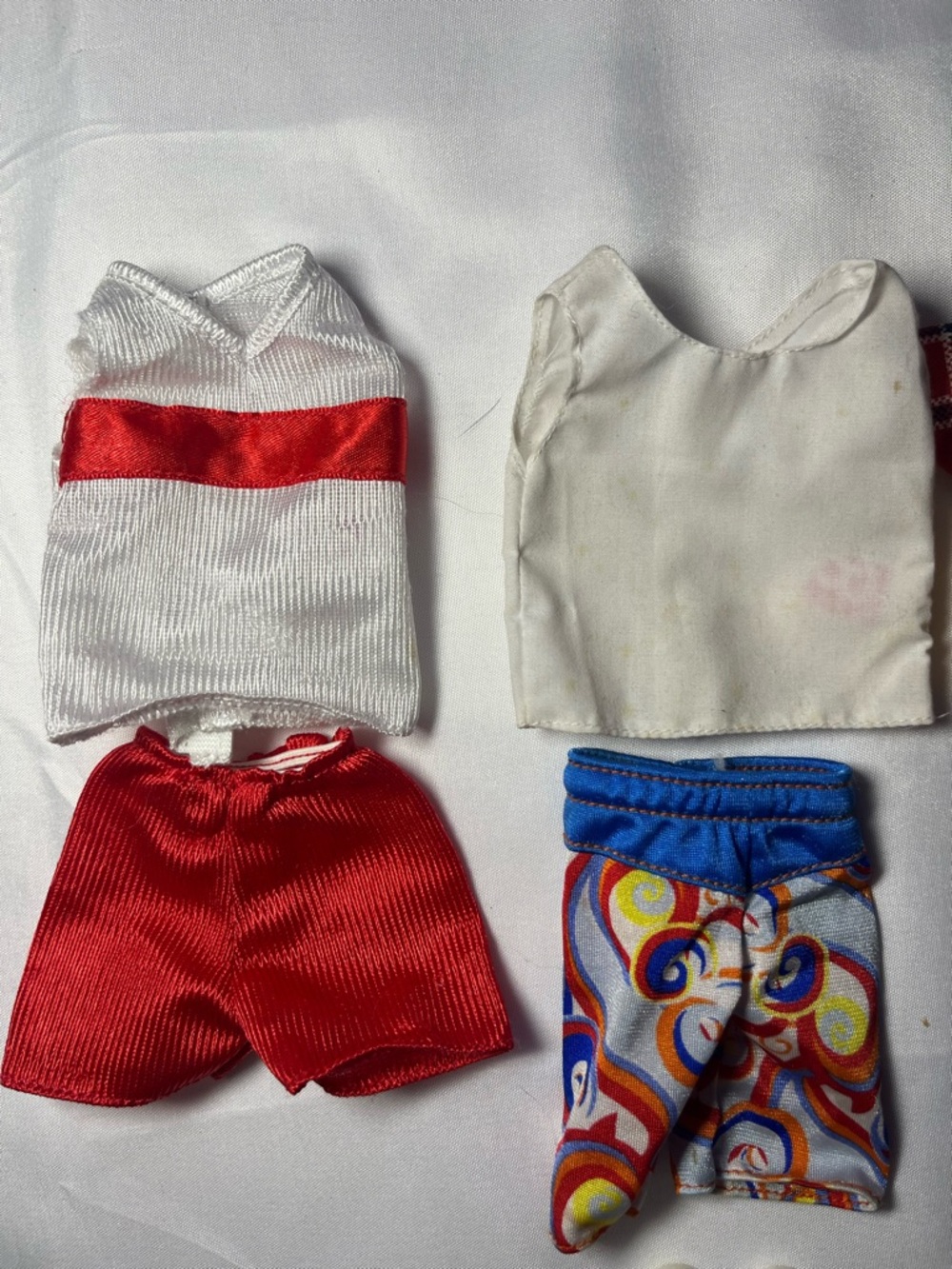 Vintage Ken Doll Clothes Lot Cowboy Outfit Swim Trunks‎ Shoes Mixed 90s Y2K - Picture 2 of 5